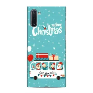 Силиконовый бампер на рождество для Samsung Galaxy Note 10 (Рождественское настроение)