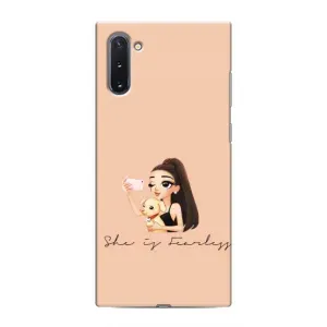 Силіконовый Чохол на Samsung Galaxy Note 10 з картинкой Модных девушек (З собакою)