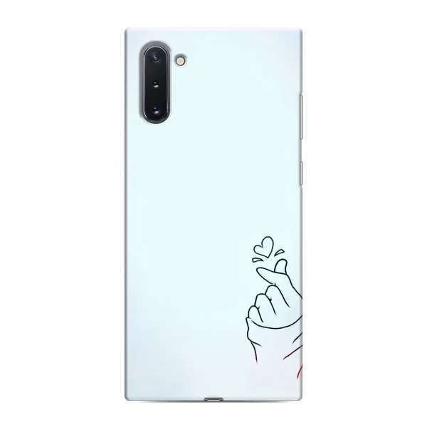 Чохол з малюнком «Сердечко на блакитному» для Samsung Galaxy Note 10 Чохол з малюнком «Сердечко на блакитному» для Samsung Galaxy Note 10