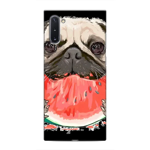 Чехол с рисунком «Смешной Мопс» для Samsung Galaxy Note 10 Чехол с рисунком «Смешной Мопс» для Samsung Galaxy Note 10