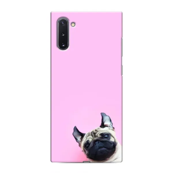 Чехол с рисунком «Собака на розовом» для Samsung Galaxy Note 10 Чехол с рисунком «Собака на розовом» для Samsung Galaxy Note 10