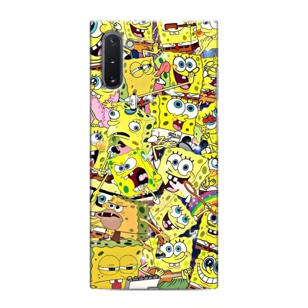 Чехол с рисунком «Спанч Боб Арт» для Samsung Galaxy Note 10 Чехол с рисунком «Спанч Боб Арт» для Samsung Galaxy Note 10
