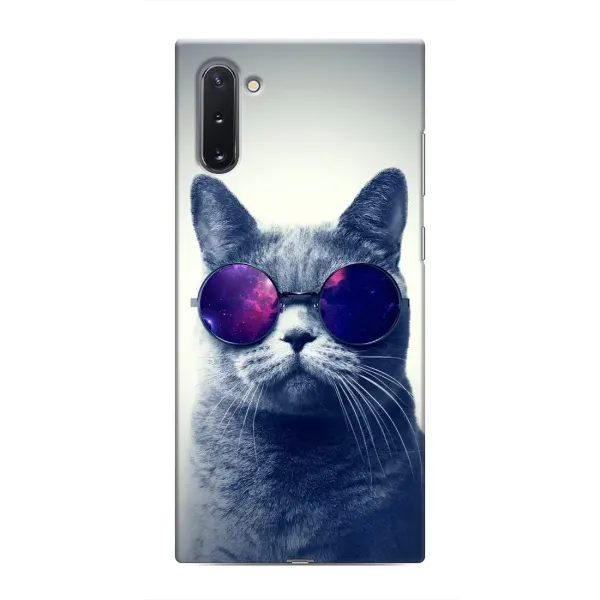 Чехол с рисунком «Стильный КОТ» для Samsung Galaxy Note 10 Чехол с рисунком «Стильный КОТ» для Samsung Galaxy Note 10