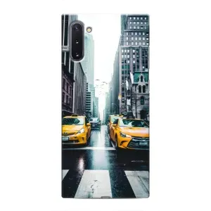 Силиконовый бампер (Работники) на Samsung Galaxy Note 10 (Такси)