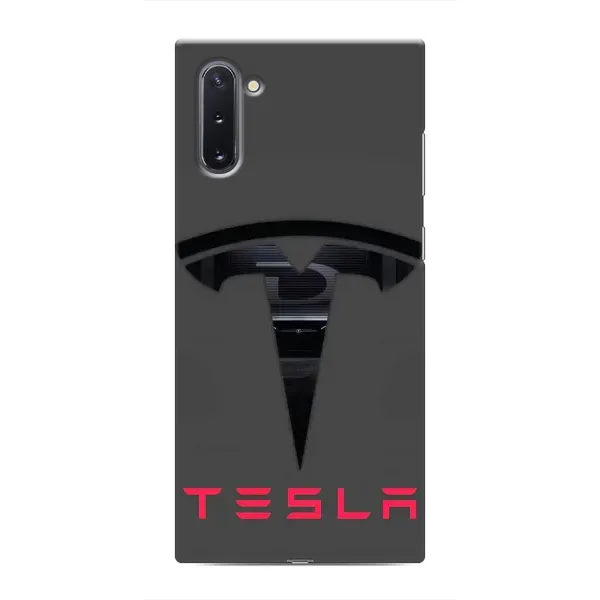 Чехол с рисунком «Logo TESLA» для Samsung Galaxy Note 10 Чехол с рисунком «Logo TESLA» для Samsung Galaxy Note 10
