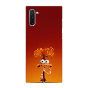 Чехол Головоломка для Samsung Galaxy Note 10 - (AlphaPrint) (Тревожность)