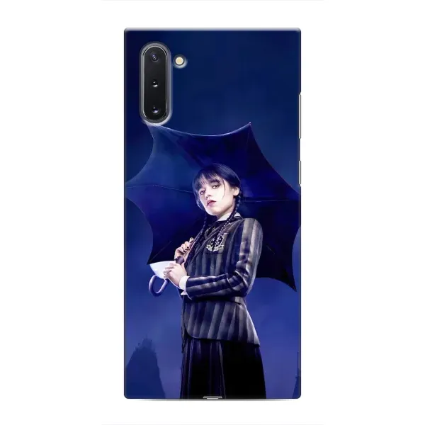 Чехол с рисунком «Уэнсдей с зонтом» для Samsung Galaxy Note 10 Чехол с рисунком «Уэнсдей с зонтом» для Samsung Galaxy Note 10