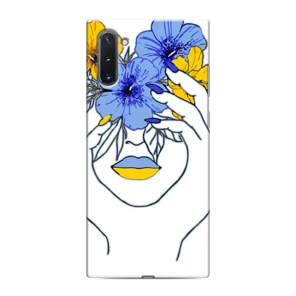Чехол с рисунком «Украинка на всю голову» для Samsung Galaxy Note 10 Чехол с рисунком «Украинка на всю голову» для Samsung Galaxy Note 10