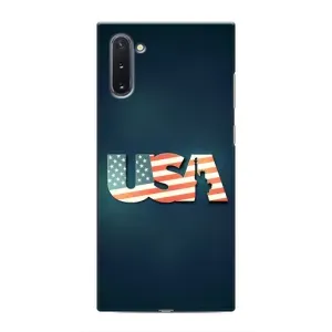 Чехол Флаг USA для Samsung Galaxy Note 10 (USA)
