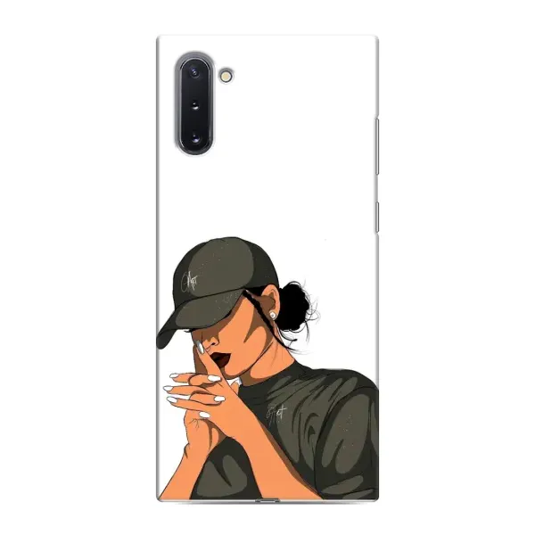 Чехол с рисунком «В зеленом» для Samsung Galaxy Note 10 Чехол с рисунком «В зеленом» для Samsung Galaxy Note 10