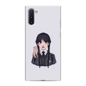 Чехлы с принтом Уэнсдей на Samsung Galaxy Note 10 (Вещь Венсдей)