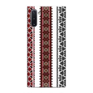 Силиконовый Чехол на Samsung Galaxy Note 10 с картинкой Вышиванки (Вышиваночки)