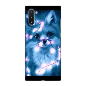 Чехол с Лисичкой для Samsung Galaxy Note 10 (Яркая Лиса)