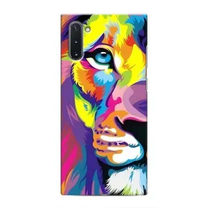 Чехол с картинкой на Samsung Galaxy Note 10 (Яркий Лев)