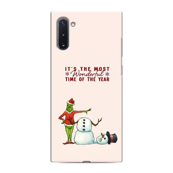 Чехол с рисунком «Злой Гринч» для Samsung Galaxy Note 10 Чехол с рисунком «Злой Гринч» для Samsung Galaxy Note 10