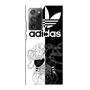 Чехол в стиле "Адидас" для Самсунг Нот 20 Ультра (Adidas шнурки)
