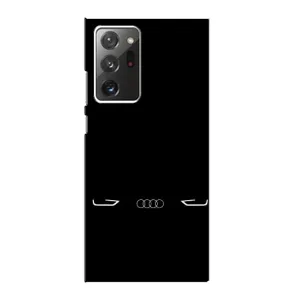 Силіконовий бампер з картинкою машини на Samsung Galaxy Note 20 Ultra (Сілует Audi)