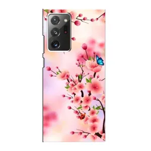 Чохол з картинкою Сакури на Samsung Galaxy Note 20 Ultra (Метелики на сакурі)