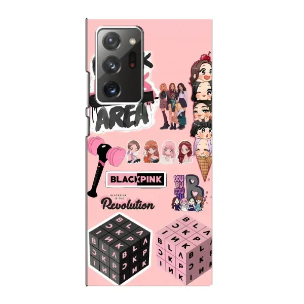Чехол с рисунком «BLACK PINK коллаж» для Samsung Galaxy Note 20 Ultra Чехол с рисунком «BLACK PINK коллаж» для Samsung Galaxy Note 20 Ultra