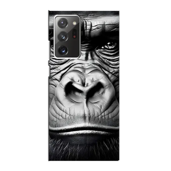 Чехол с рисунком «Черная обезьяна» для Samsung Galaxy Note 20 Ultra Чехол с рисунком «Черная обезьяна» для Samsung Galaxy Note 20 Ultra