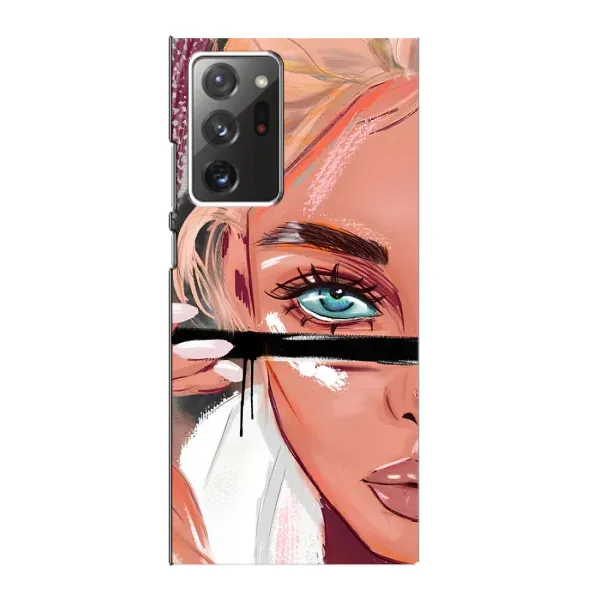 Чехол с рисунком «Девушка и ресницы» для Samsung Galaxy Note 20 Ultra Чехол с рисунком «Девушка и ресницы» для Samsung Galaxy Note 20 Ultra
