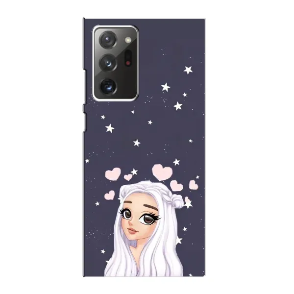 Чехол с рисунком «Девушка и сердечки» для Samsung Galaxy Note 20 Ultra Чехол с рисунком «Девушка и сердечки» для Samsung Galaxy Note 20 Ultra
