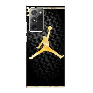 Силиконовый Чехол Nike Air Jordan на Самсунг Нот 20 Ультра (Джордан 23)