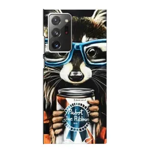 Силіконовий Чохол з Энотами на Samsung Galaxy Note 20 Ultra (Єнот в окулярах)