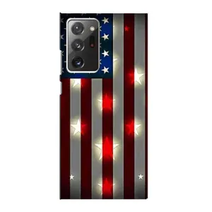 Чехол Флаг USA для Samsung Galaxy Note 20 Ultra (Флаг США 2)