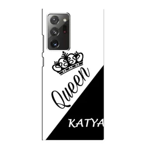 Именные  Женские Чехлы для Samsung Galaxy Note 20 Ultra (KATYA)