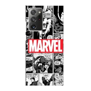 Силиконовый Чехол для Samsung Galaxy Note 20 Ultra (Комикс Марвел)