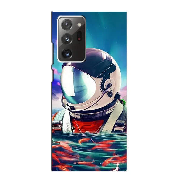 Чехол с рисунком «Космонавт в воде» для Samsung Galaxy Note 20 Ultra Чехол с рисунком «Космонавт в воде» для Samsung Galaxy Note 20 Ultra