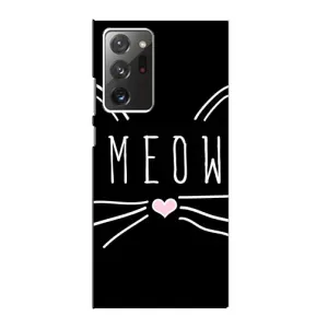 Бампер с изображением Котиков для Самсунг Нот 20 Ультра (КОТИК MEOW)