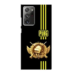 Чехол (TPU) с картинкой "Лого Пабг" на Самсунг Нот 20 Ультра (Лого PUPG)