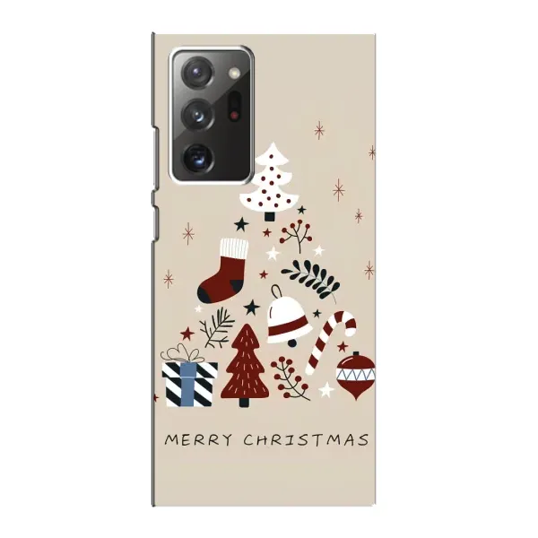 Чехол с рисунком «Merry Christmas» для Samsung Galaxy Note 20 Ultra Чехол с рисунком «Merry Christmas» для Samsung Galaxy Note 20 Ultra