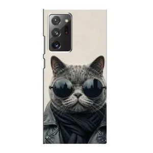 Чехол на тематику: Коты для Samsung Galaxy Note 20 Ultra (Модный кот)