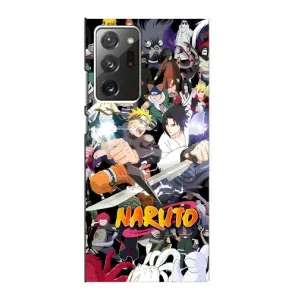 Купить Чехлы на телефон с принтом Anime для Samsung Galaxy Note 20 Ultra (Наруто постер)