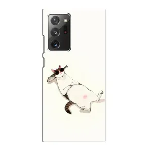 Чехол на тематику: Коты для Samsung Galaxy Note 20 Ultra (Отдых)