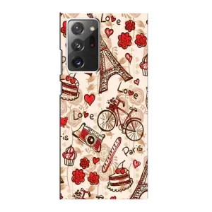 Чехол с Эйфелевой башней на Samsung Galaxy Note 20 Ultra