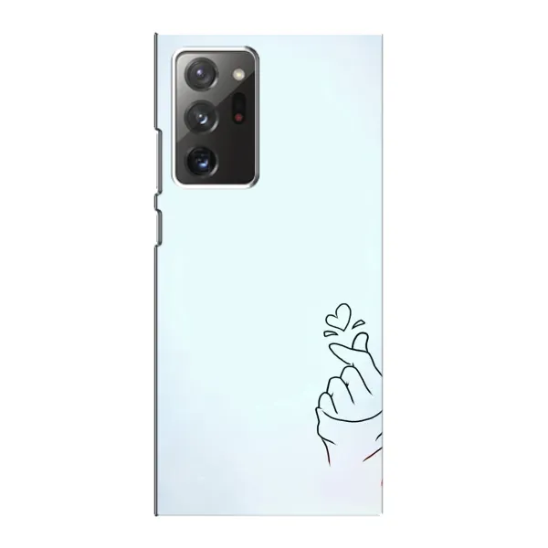 Чехол с рисунком «Сердце на голубом» для Samsung Galaxy Note 20 Ultra Чехол с рисунком «Сердце на голубом» для Samsung Galaxy Note 20 Ultra