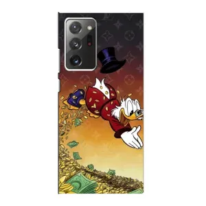 Силиконовый чехол для Samsung Galaxy Note 20 Ultra (Скрудж Луи Виттон)