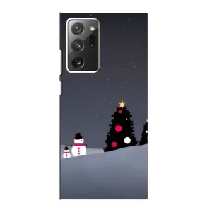 Чехлы на Новый Год Samsung Galaxy Note 20 Ultra (Снеговички)