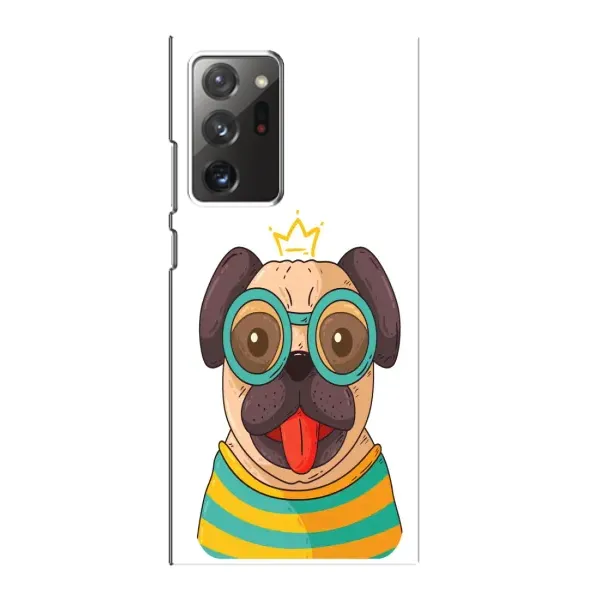 Чехол с рисунком «Собака Король» для Samsung Galaxy Note 20 Ultra Чехол с рисунком «Собака Король» для Samsung Galaxy Note 20 Ultra