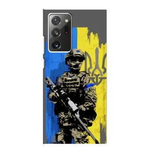 Чохли з принтом (Воїни ЗСУ) для Samsung Galaxy Note 20 Ultra (Солдат ЗСУ)