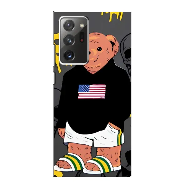 Чехол с рисунком «Teddy USA» для Samsung Galaxy Note 20 Ultra Чехол с рисунком «Teddy USA» для Samsung Galaxy Note 20 Ultra