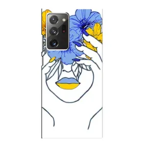 Чохол на Samsung Galaxy Note 20 Ultra (Український дизайн) (Українка на всю голову)