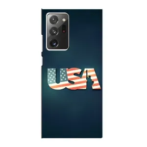 Чехол Флаг USA для Samsung Galaxy Note 20 Ultra