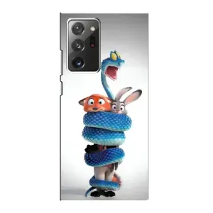 Силиконовый чехол с принтом Зоотрополіс для Samsung Galaxy Note 20 Ultra (Змея Зоо)