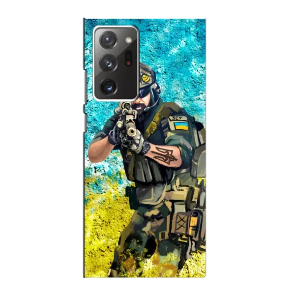 Чехол с рисунком «ЗСУ Воин» для Samsung Galaxy Note 20 Ultra Чехол с рисунком «ЗСУ Воин» для Samsung Galaxy Note 20 Ultra