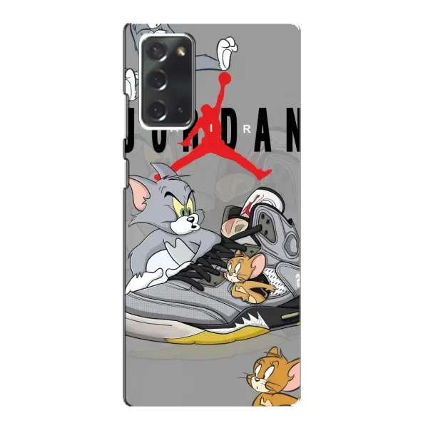 Чехол с рисунком «Air Jordan» для Samsung Galaxy Note 20 Чехол с рисунком «Air Jordan» для Samsung Galaxy Note 20